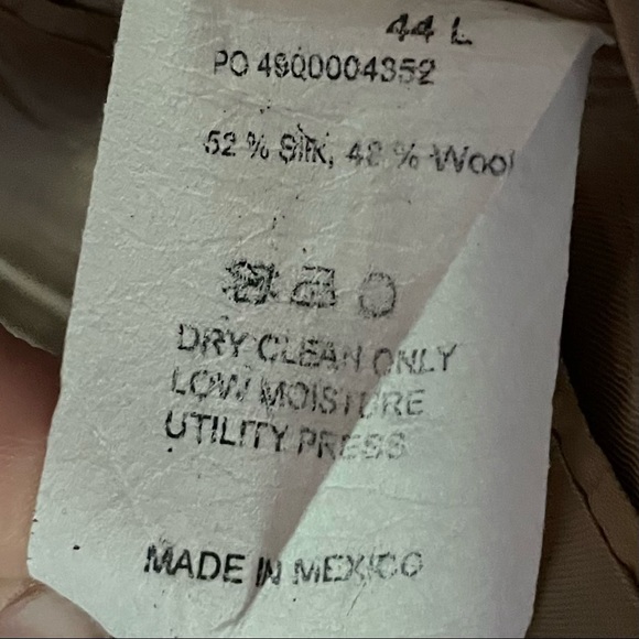 Sport Coat Jacket Blazer - Silk and Wool - Picture 7 of 9